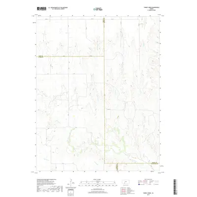 2018 Map of Turkey Creek, 2018 Print