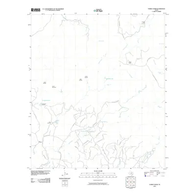 2010 Map of Turkey Knob, 2010 Print