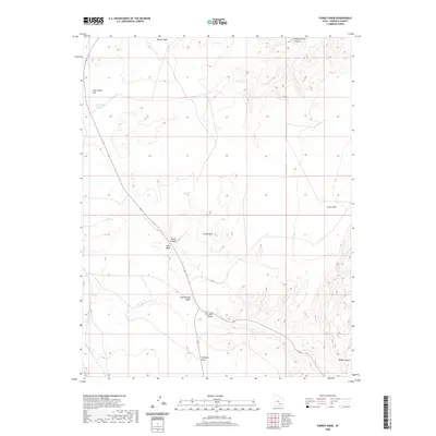 2020 Map of Turkey Knob, 2020 Print