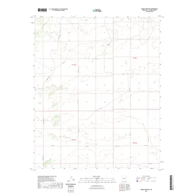 2023 Map of Turkey Ridge NE, 2023 Print