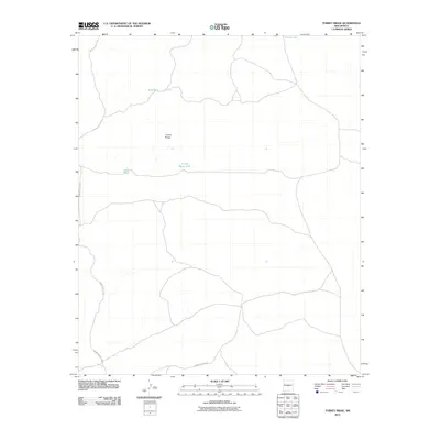 2010 Map of Turkey Ridge, 2010 Print