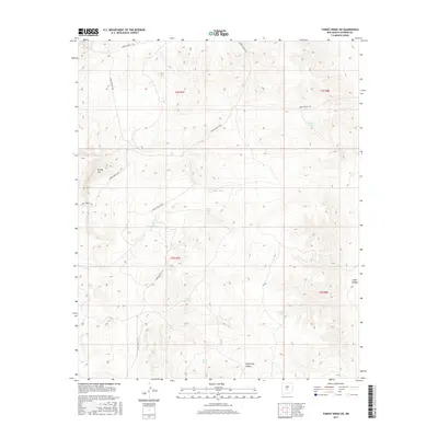 2017 Map of Turkey Ridge SW, 2017 Print