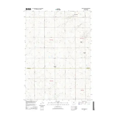 2015 Map of Turkey Ridge, 2015 Print