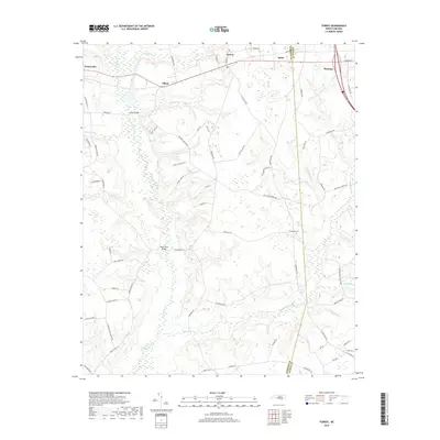 2019 Map of Turkey, 2019 Print