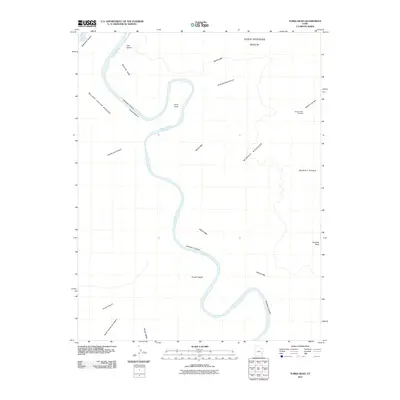 2011 Map of Turks Head, 2011 Print