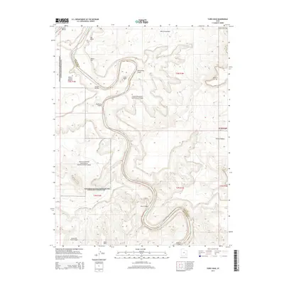 2014 Map of Turks Head, 2014 Print