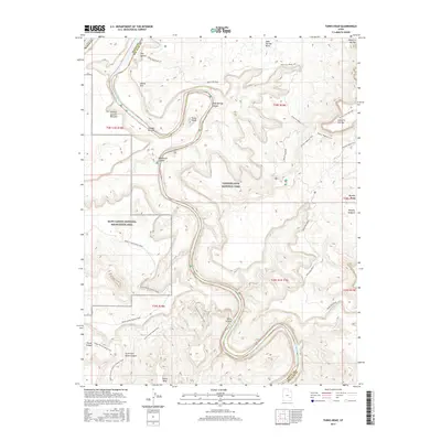 2017 Map of Turks Head, 2017 Print