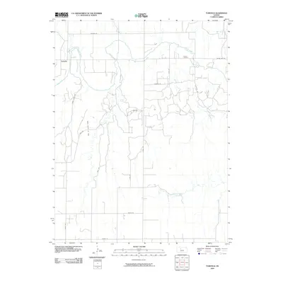 2009 Map of Turkville, 2009 Print