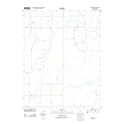 2012 Map of Turkville, 2012 Print