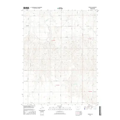 2015 Map of Turkville, 2015 Print