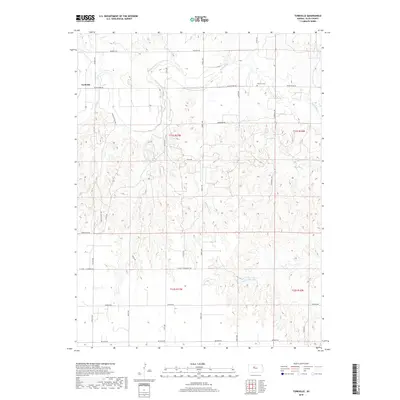 2018 Map of Turkville, 2018 Print