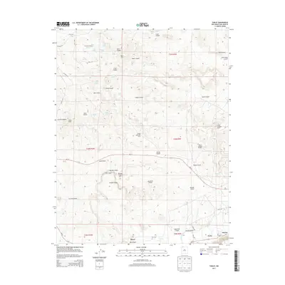 2013 Map of Turley, 2013 Print