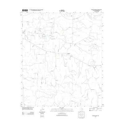 2013 Map of Turlington, 2013 Print