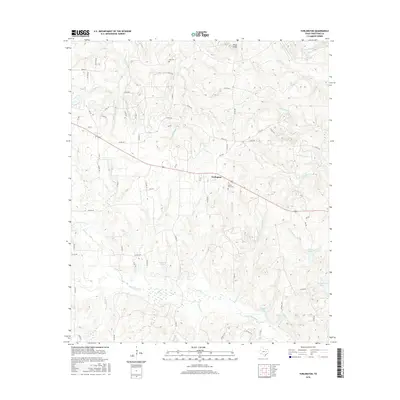 2016 Map of Turlington, 2016 Print