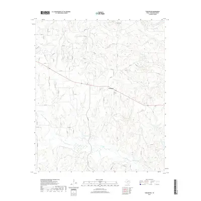 2019 Map of Turlington, 2019 Print
