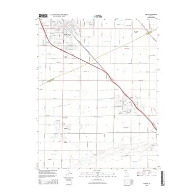 2015 Map of Turlock, 2015 Print