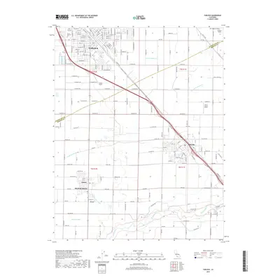 2018 Map of Turlock, 2018 Print