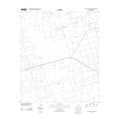 2012 Map of Turnbaugh Corner, 2012 Print