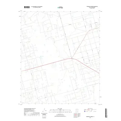 2019 Map of Turnbaugh Corner, 2019 Print