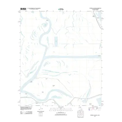 2012 Map of Turnbull Island, 2012 Print