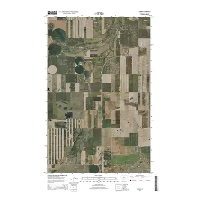 2014 Map of Turner, 2014 Print