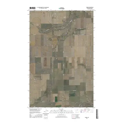 2017 Map of Turner, 2017 Print