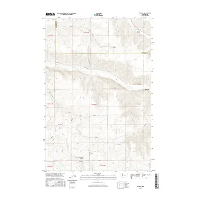 2017 Map of Turner, 2017 Print