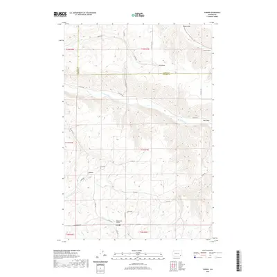 2020 Map of Turner, 2020 Print