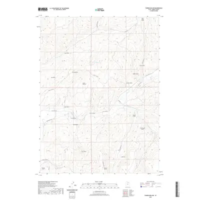2020 Map of Turner Hollow, 2020 Print
