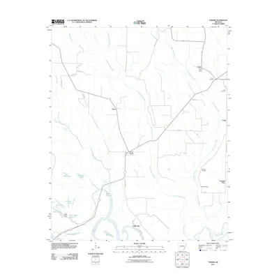 2011 Map of Turner, 2011 Print