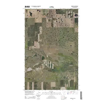 2014 Map of Turner NE, 2014 Print