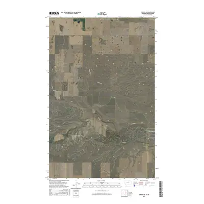 2017 Map of Turner NE, 2017 Print