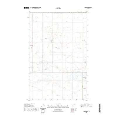 2020 Map of Turner NE, 2020 Print