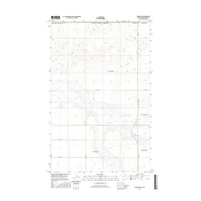 2017 Map of Turner NW, 2017 Print