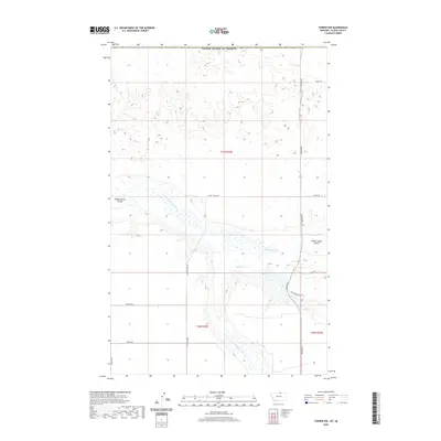 2020 Map of Turner NW, 2020 Print