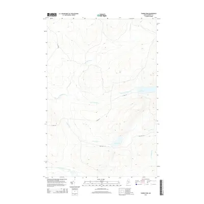 2014 Map of Turner Pond, 2014 Print