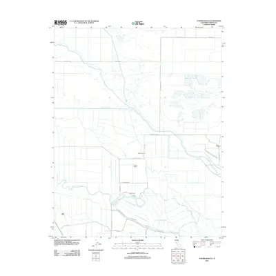 2012 Map of Turner Ranch, 2012 Print