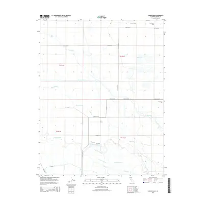 2015 Map of Turner Ranch, 2015 Print