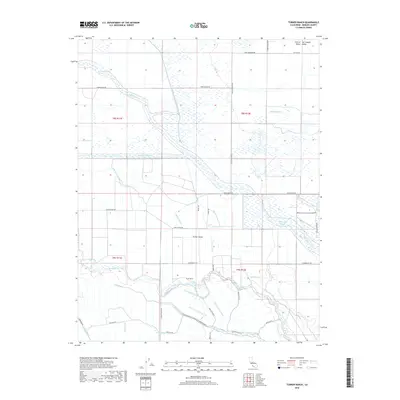 2018 Map of Turner Ranch, 2018 Print
