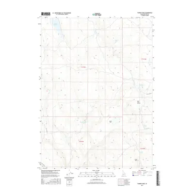 2017 Map of Turner Table, 2017 Print