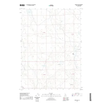 2020 Map of Turner Table, 2020 Print