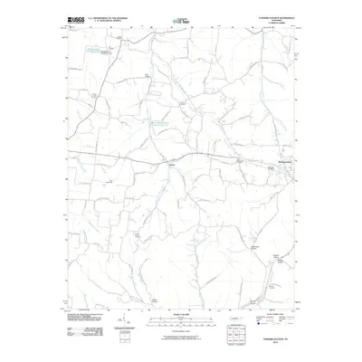 2010 Map of Turners Station, 2010 Print