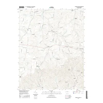 2016 Map of Turners Station, 2016 Print