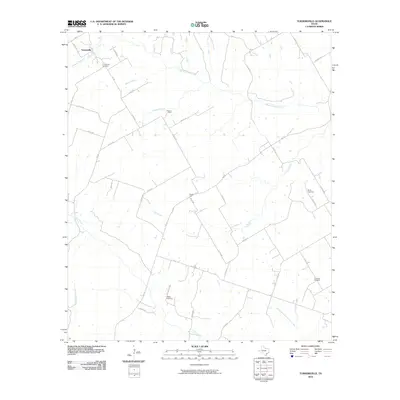 2010 Map of Turnersville, 2010 Print