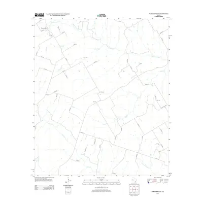 2012 Map of Turnersville, 2012 Print