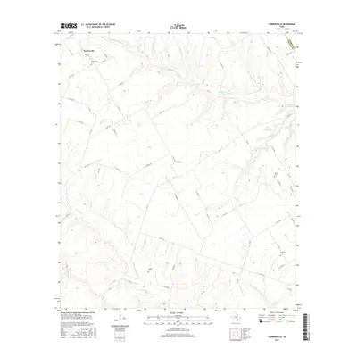 2016 Map of Turnersville, 2016 Print