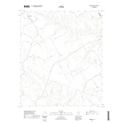 2019 Map of Turnersville, 2019 Print