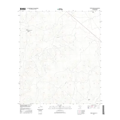 2016 Map of Turney Draw NE, 2016 Print