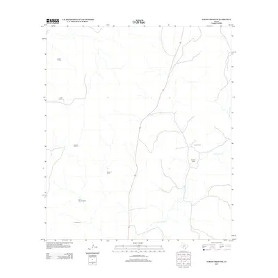 2012 Map of Turney Draw NW, 2012 Print