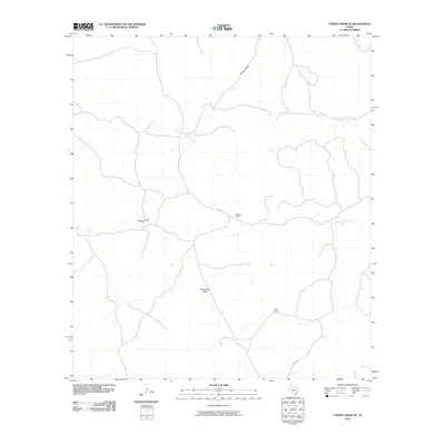 2010 Map of Turney Draw SE, 2010 Print
